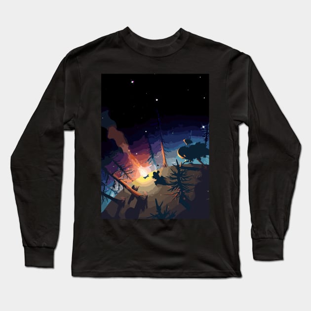 Outer wilds Long Sleeve T-Shirt by store of art